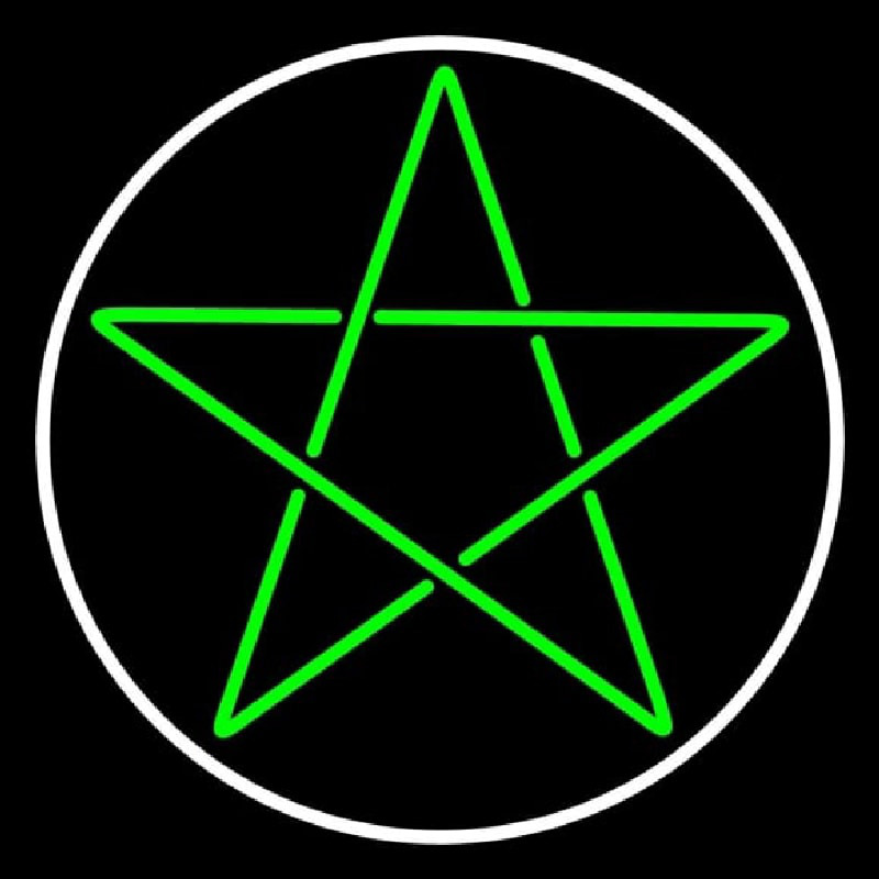 Custom Pentacle Neon Sign USA