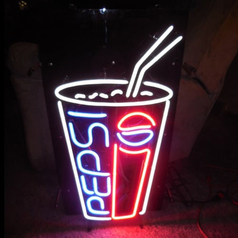 Custom Pepsi Soda Pop Neon Sign USA