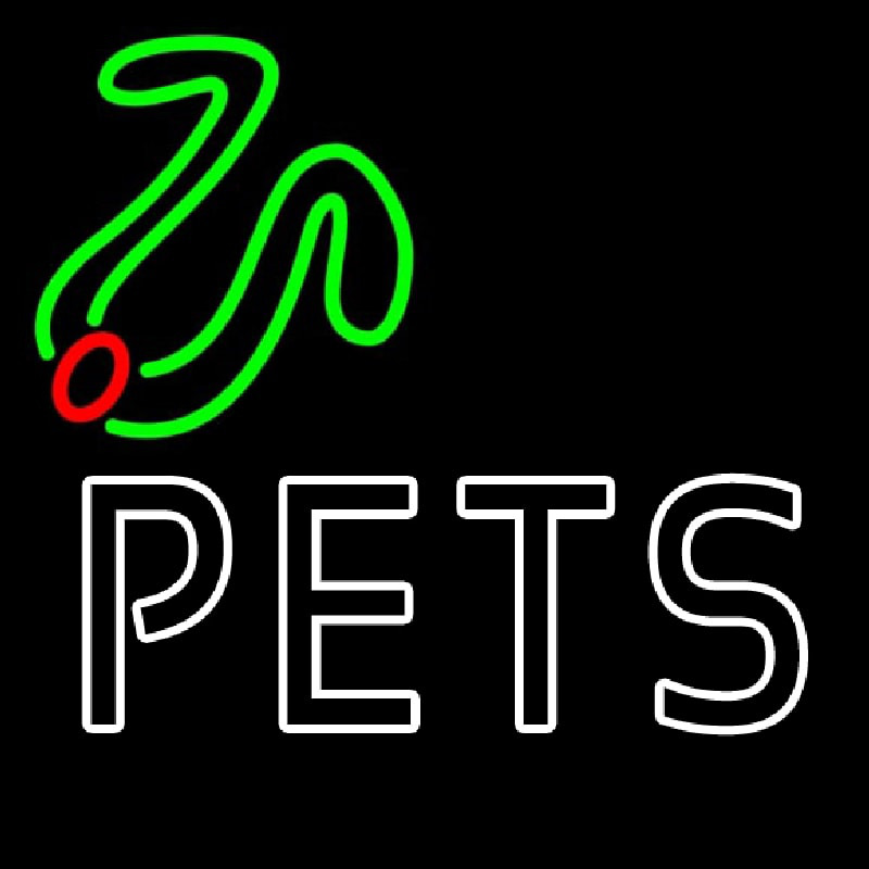 Custom Pets Neon Sign USA