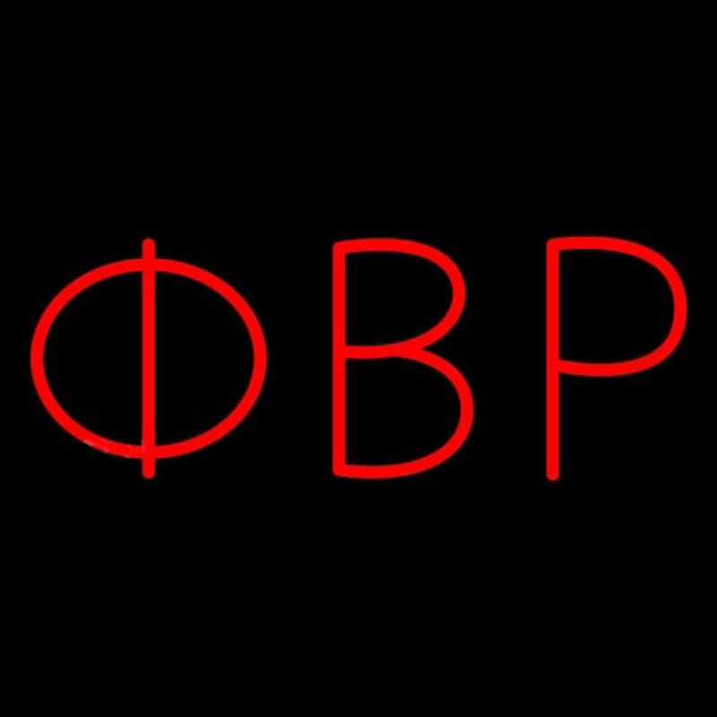 Custom Phi Beta Rho Neon Sign USA