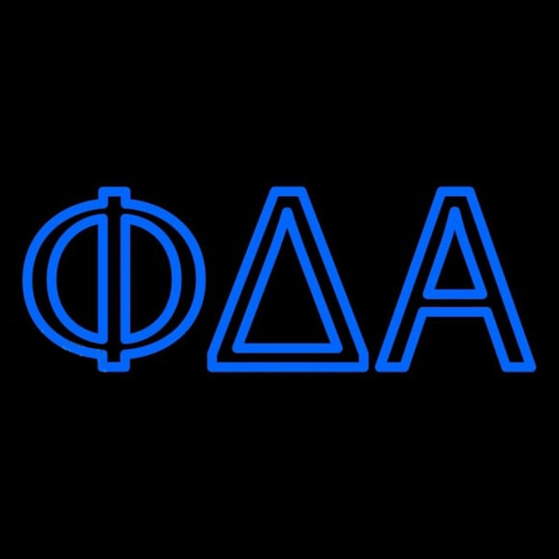 Custom Phi Delta Alpha Neon Sign USA