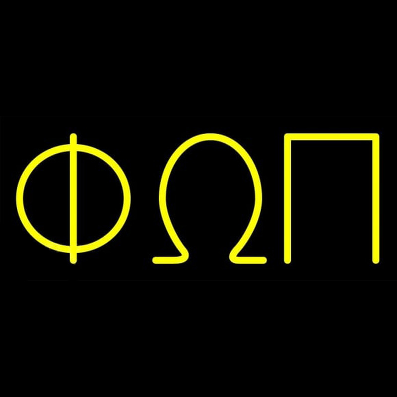 Custom Phi Omega Pi Neon Sign USA