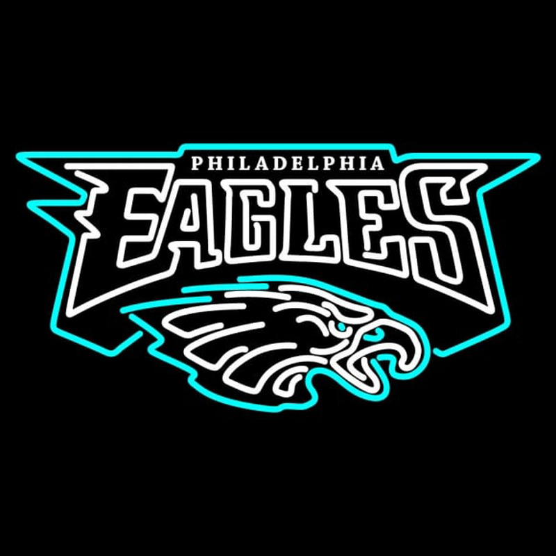 Custom Philadelphia Eagles Alternate  Pres Logo NFL Neon Sign Neon Sign USA