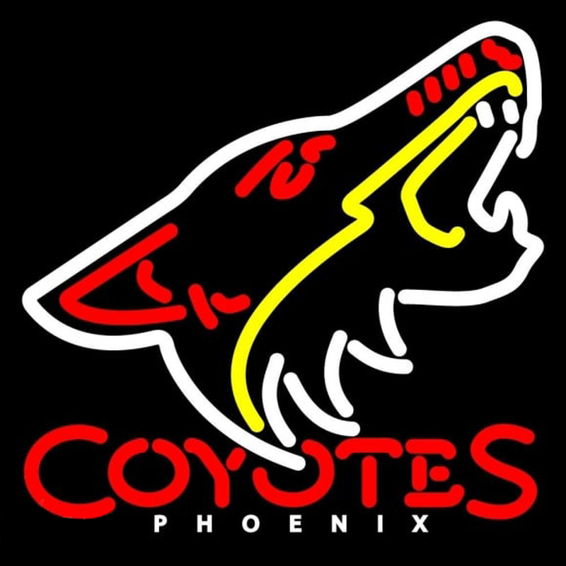 Custom Phoenix Coyotes Alternate 2003 04 2006 07 Logo NHL Neon Sign USA