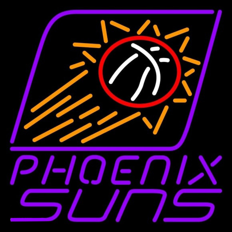 Custom Phoenix Suns Primary 1992 93 1999 00 Logo NBA Neon Sign USA