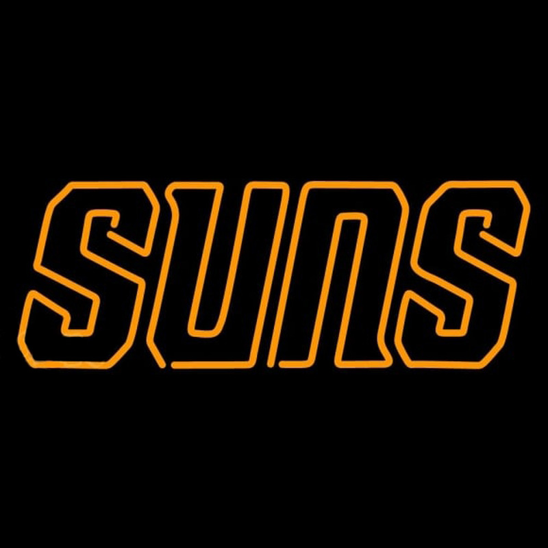 Custom Phoenix Suns Wordmark 2012 13 Pres Logo NBA Neon Sign USA