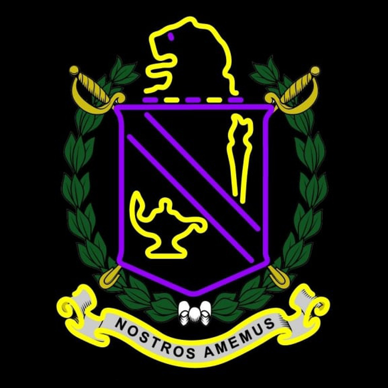 Custom Pi Lambda Phi Chapters Logo Neon Sign USA