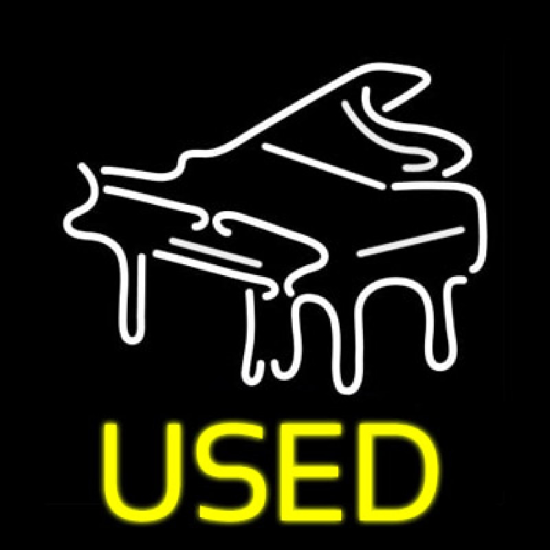Custom Piano Used Neon Sign USA