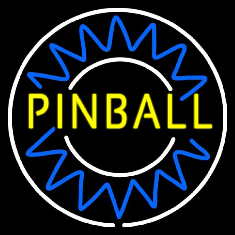 Custom Pinball Neon Sign USA