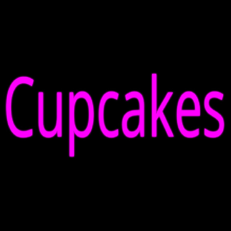 Custom Pink Cupcakes Neon Sign USA