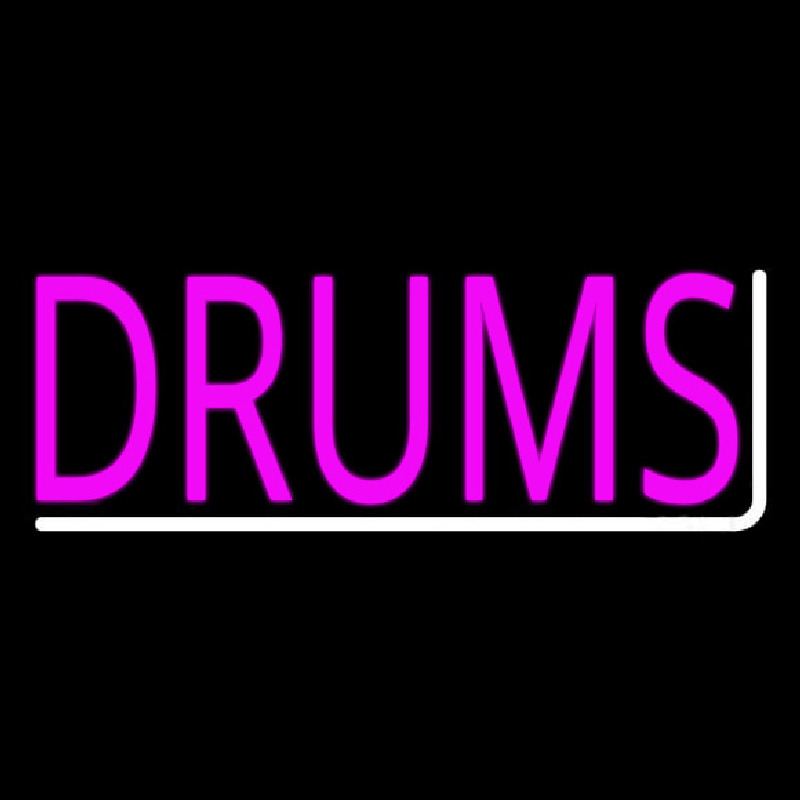 Custom Pink Drums 1 Neon Sign USA