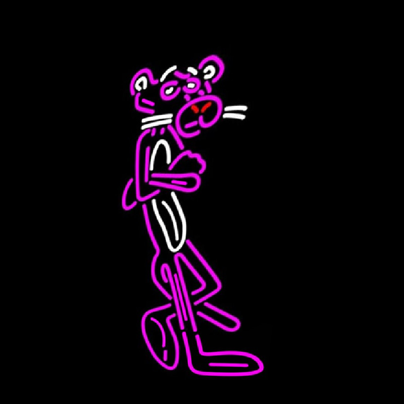 Custom Pink Panther Neon Sign USA