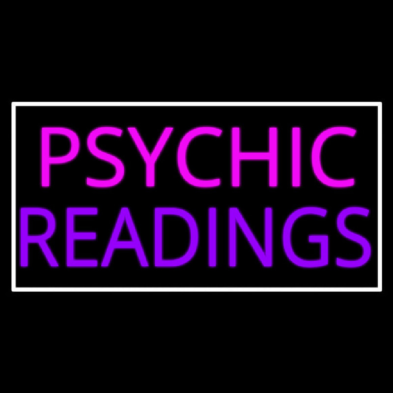 Custom Pink Psychic Purple Readings Neon Sign USA