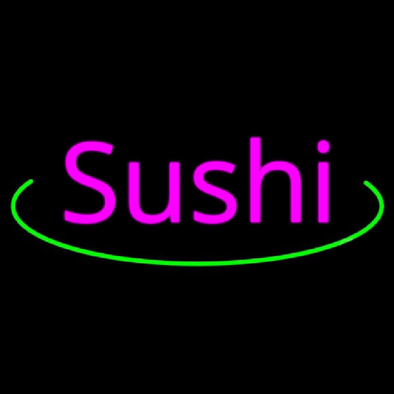 Custom Pink Sushi Neon Sign USA