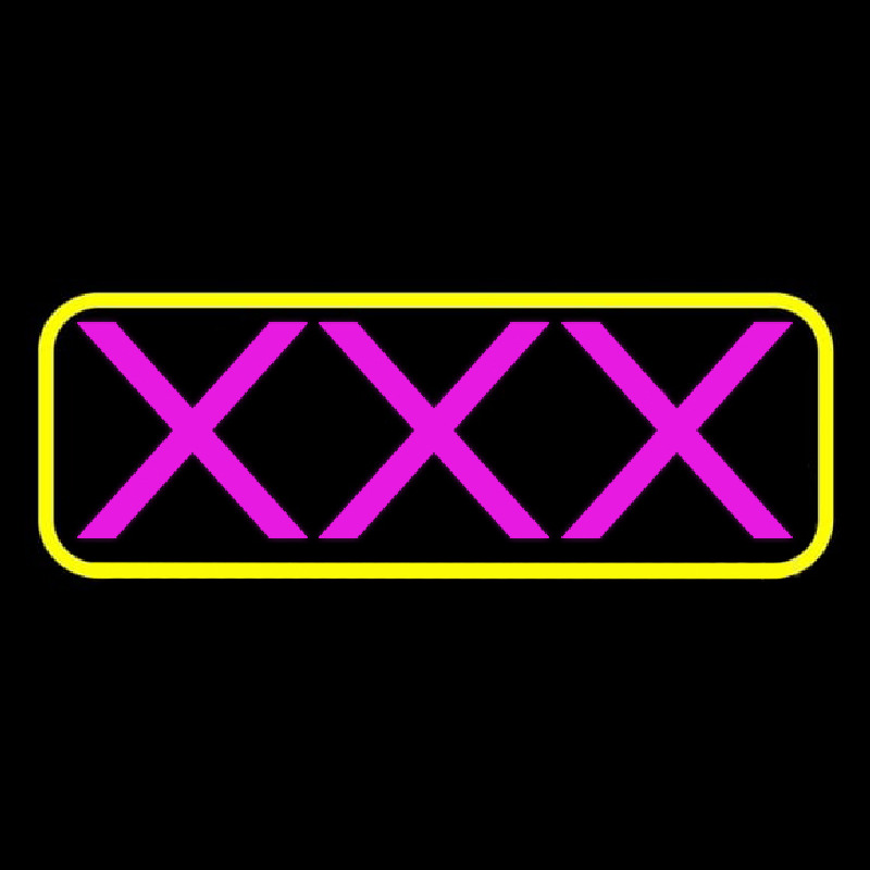 Custom Pink Xxx Neon Sign USA