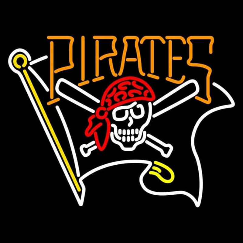 Custom Pittsburgh Pirates Alternate 1997 2009 Logo MLB Neon Sign Neon Sign USA