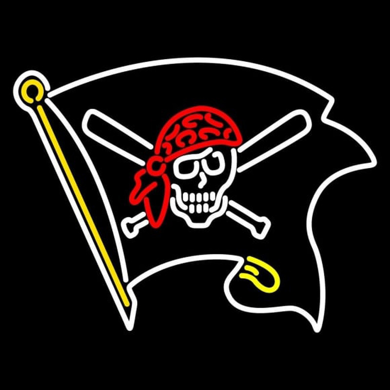 Custom Pittsburgh Pirates Alternate 1997 2010 Logo MLB Neon Sign Neon Sign USA
