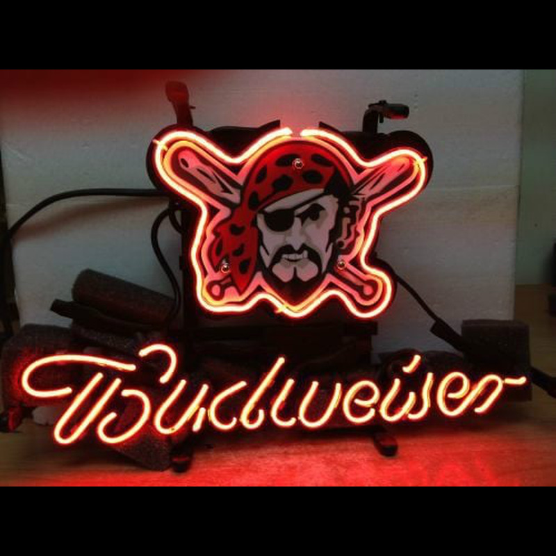 Custom Pittsburgh Pirates Baseball Budweiserneon Sign Neon Sign USA