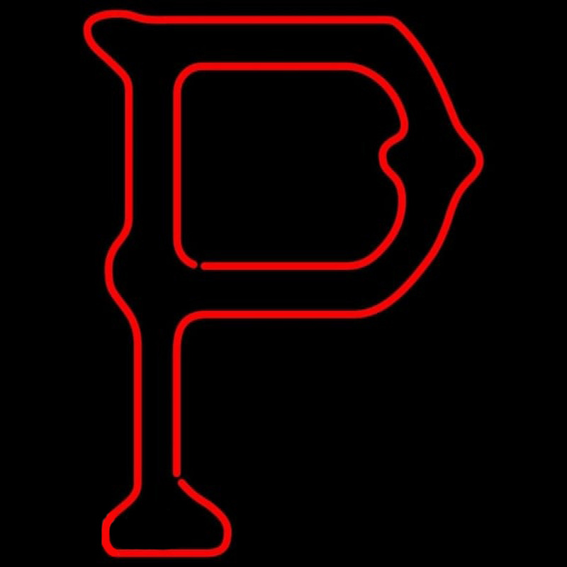Custom Pittsburgh Pirates Primary 1907 Logo MLB Neon Sign Neon Sign USA