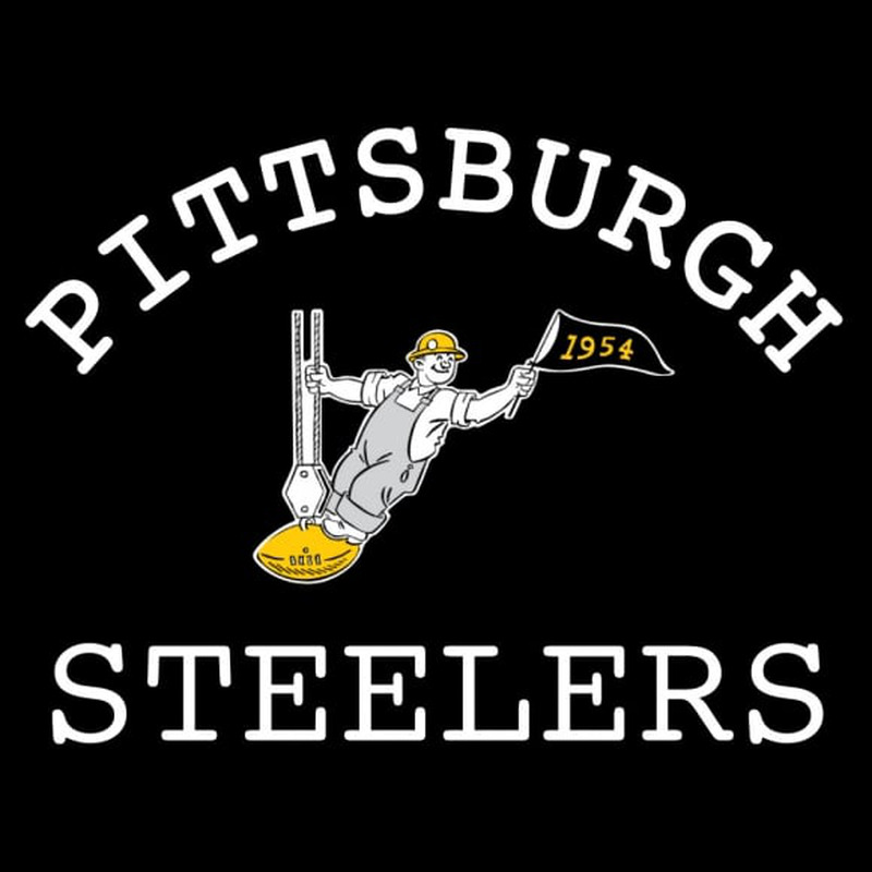 Custom Pittsburgh Steelers Alternate   Logo NFL Neon Sign Neon Sign USA