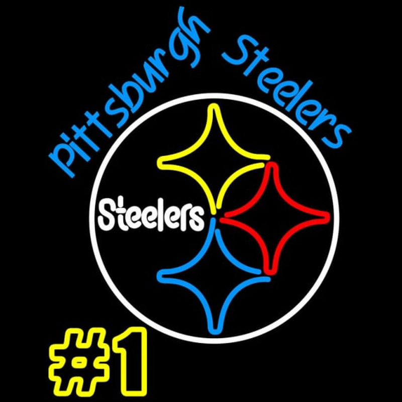 Custom Pittsburgh Steelers  NFL Neon Sign Neon Sign USA