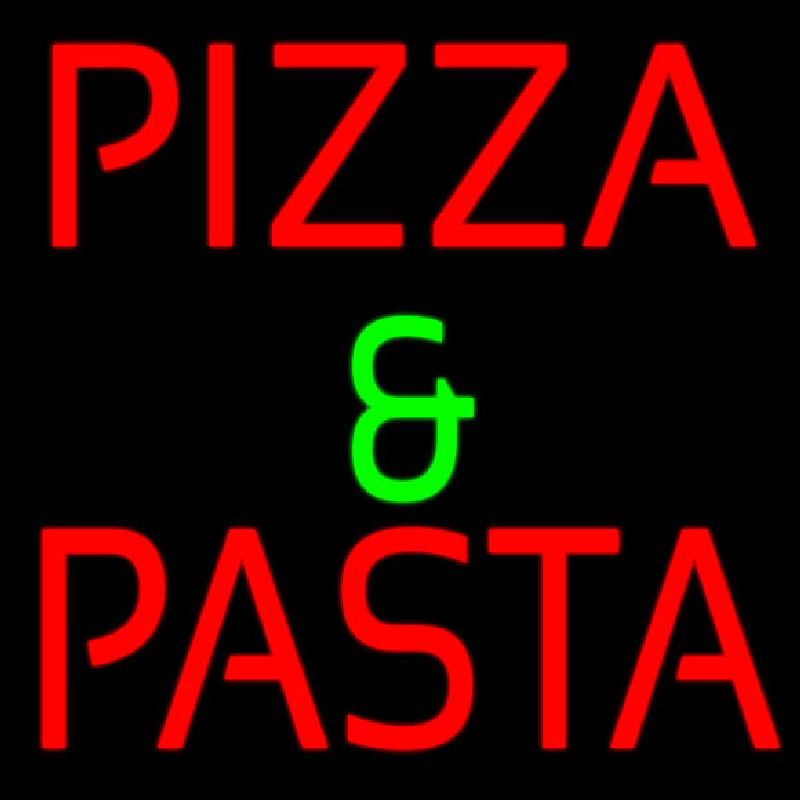Custom Pizza And Pasta Neon Sign USA