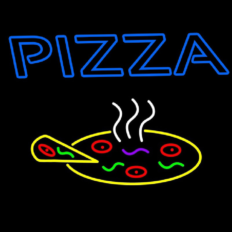 Custom Pizza Neon Sign USA