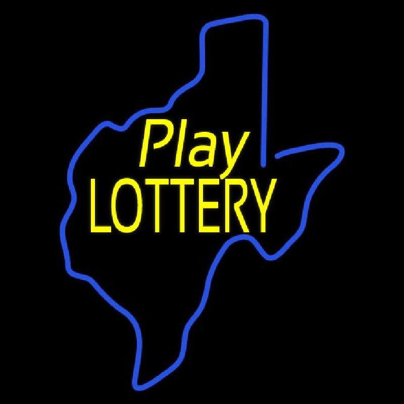 Custom Play Lottery Neon Sign USA