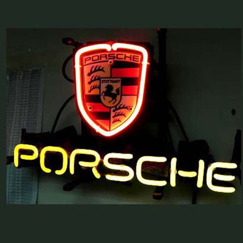 Custom Porsche European Auto Neon Sign USA