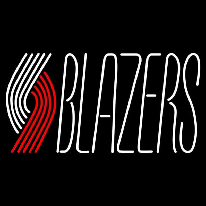 Custom Portland Trail Blazers Primary 1990 91 2001 02 Logo NBA Neon Sign Neon Sign USA