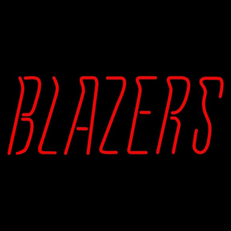 Custom Portland Trail Blazers Wordmark 2002 03 Pres Logo NBA Neon Sign Neon Sign USA