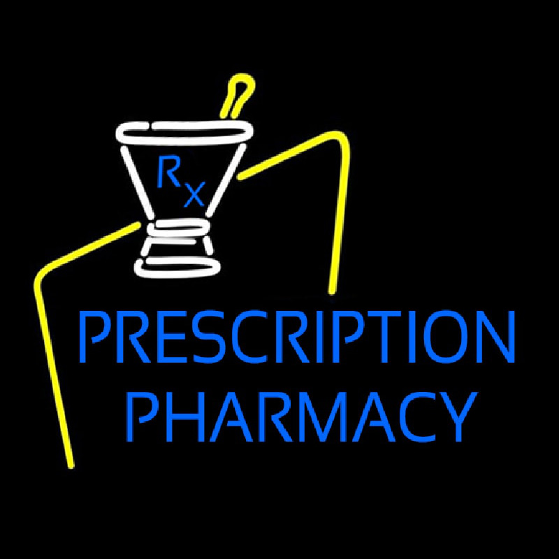 Custom Prescription Pharmacy Neon Sign USA