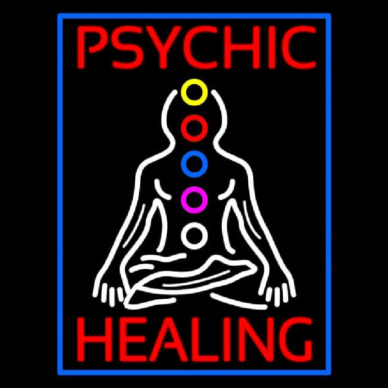 Custom Psychic Health Neon Sign USA