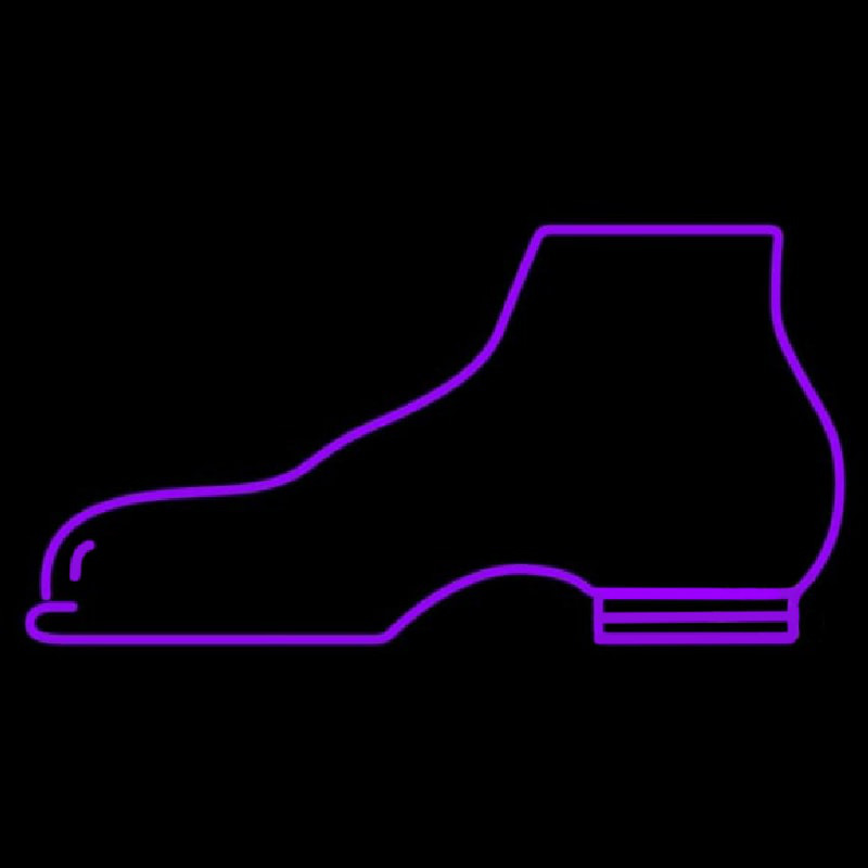 Custom Purple Boots Neon Sign USA