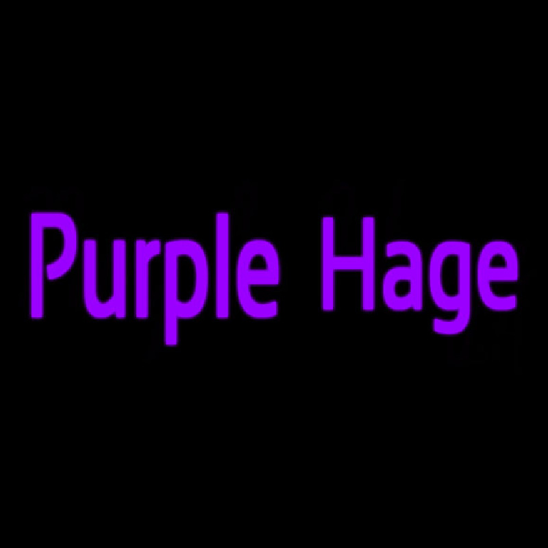 Custom Purple Hage Neon Sign USA