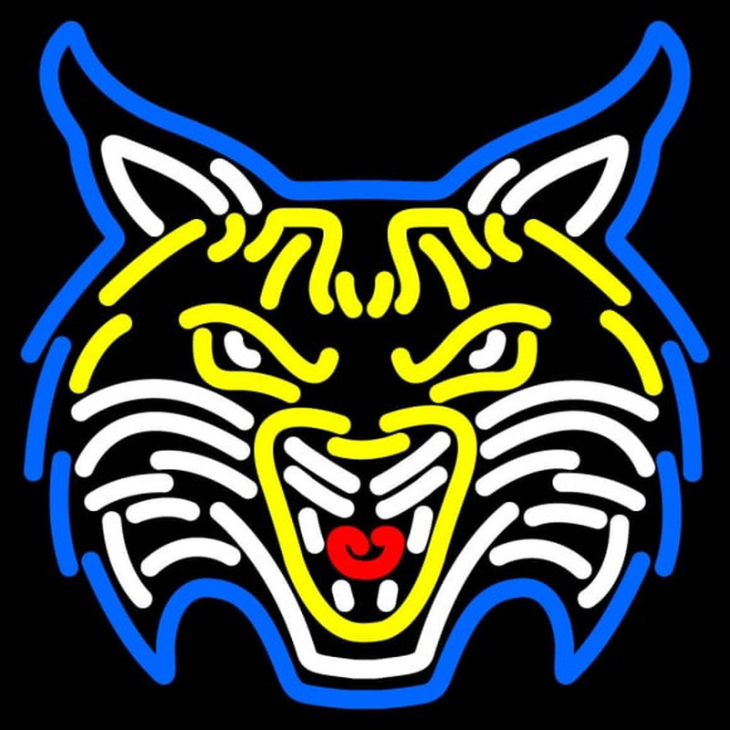 Custom Quinnipiac Bobcats Secondary Pres Logo NCAA Neon Sign Neon Sign USA