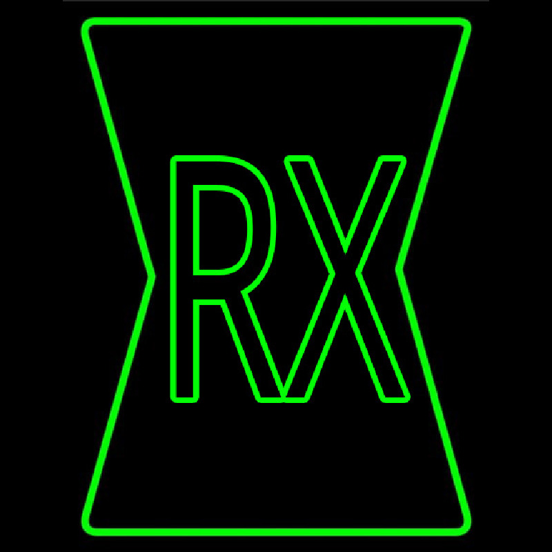 Custom Rx Neon Sign USA