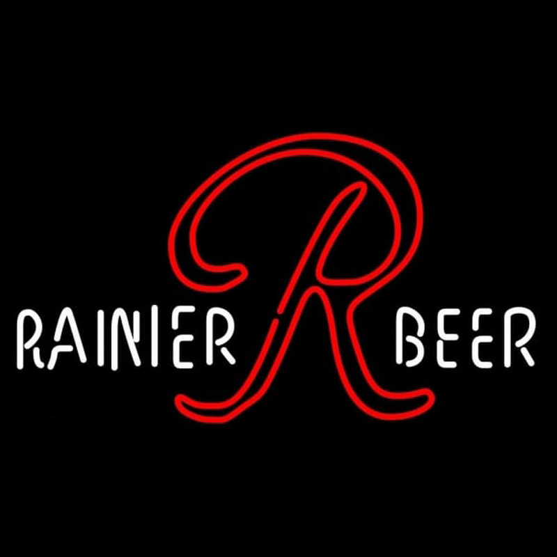 Custom Rainier 1950s 1960s Bar Beer Sign Neon Sign USA