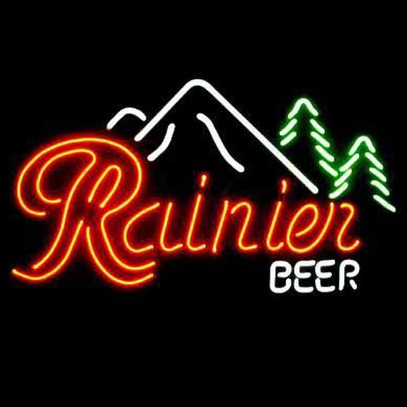 Custom Rainier Beer Bar Neon Sign USA