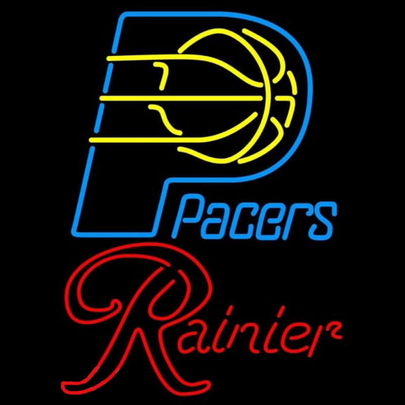 Custom Rainier Indiana Pacers NBA Beer Sign Neon Sign USA