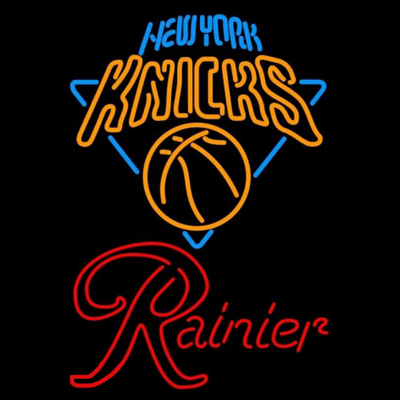 Custom Rainier New York Knicks NBA Beer Sign Neon Sign USA