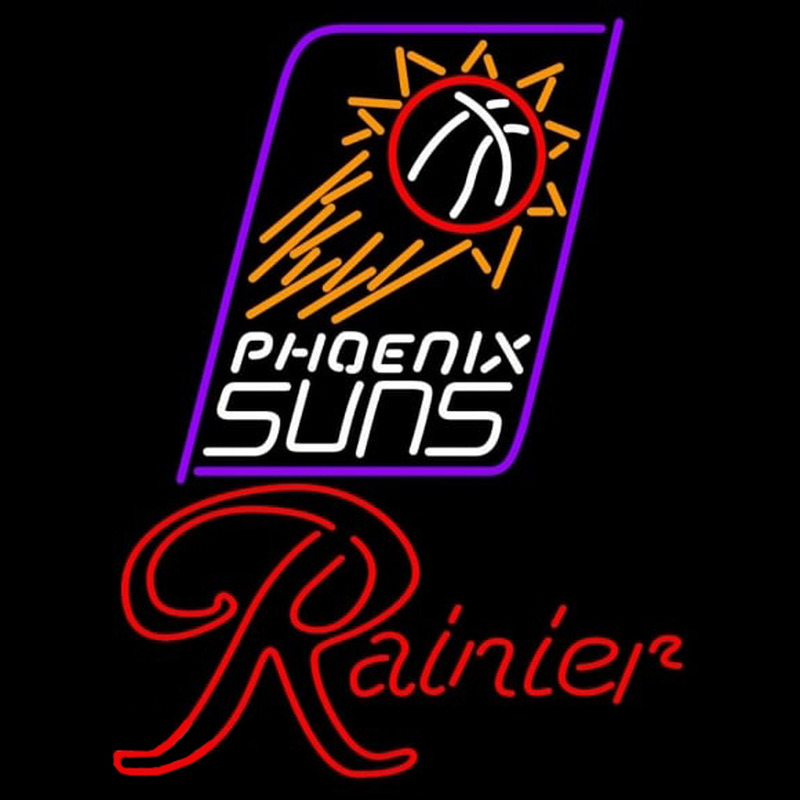 Custom Rainier Phoenix Suns NBA Beer Sign Neon Sign USA