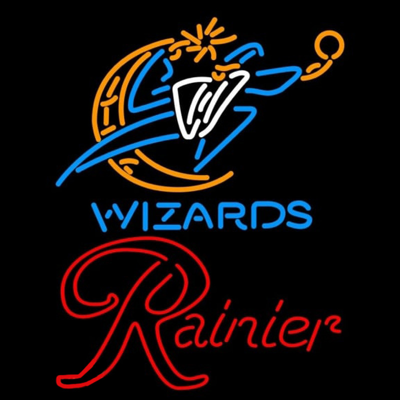 Custom Rainier Washington Wizards NBA Beer Sign Neon Sign USA