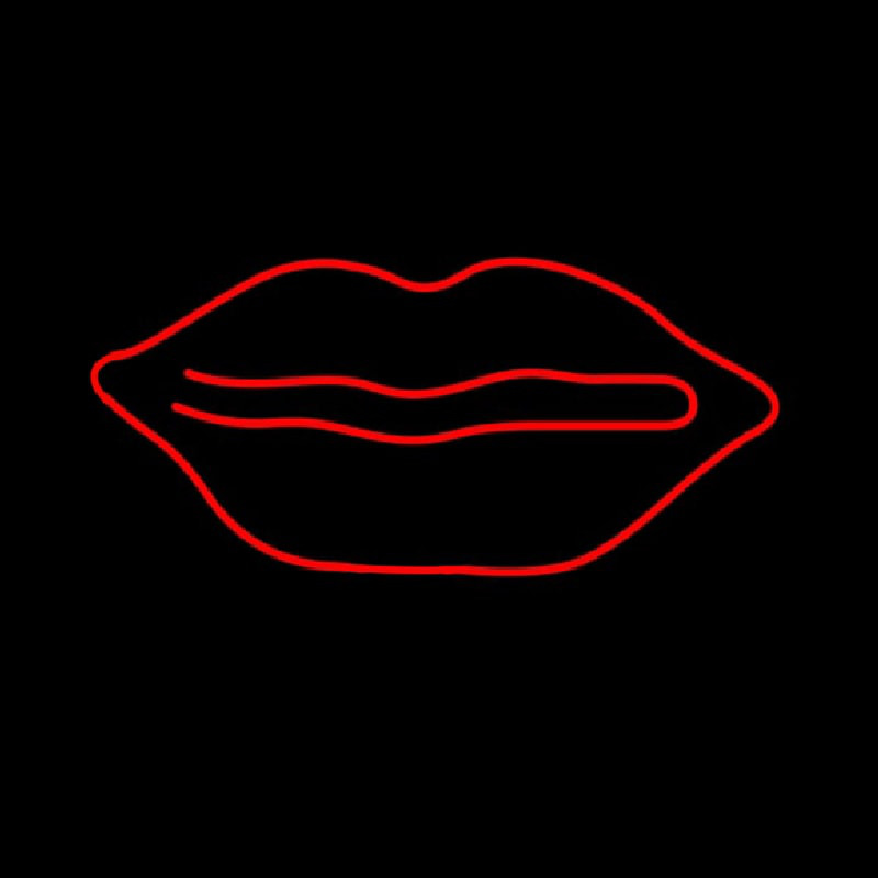 Custom Red Lips Neon Sign USA