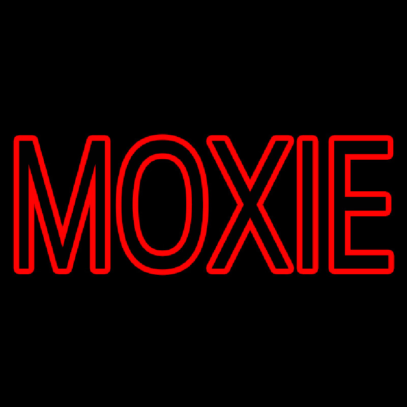 Custom Red Moxie Neon Sign USA