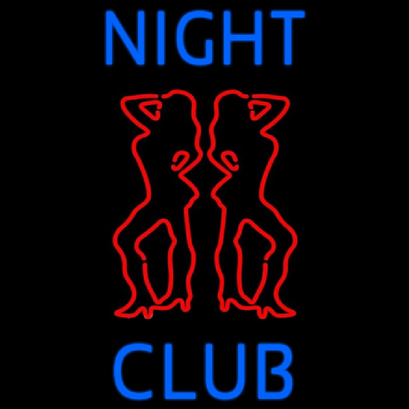 Custom Red Night Club Girls Neon Sign USA