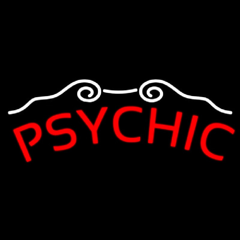 Custom Red Psychic Neon Sign USA