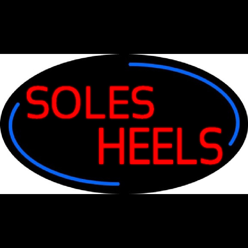 Custom Red Soles Heels Neon Sign USA