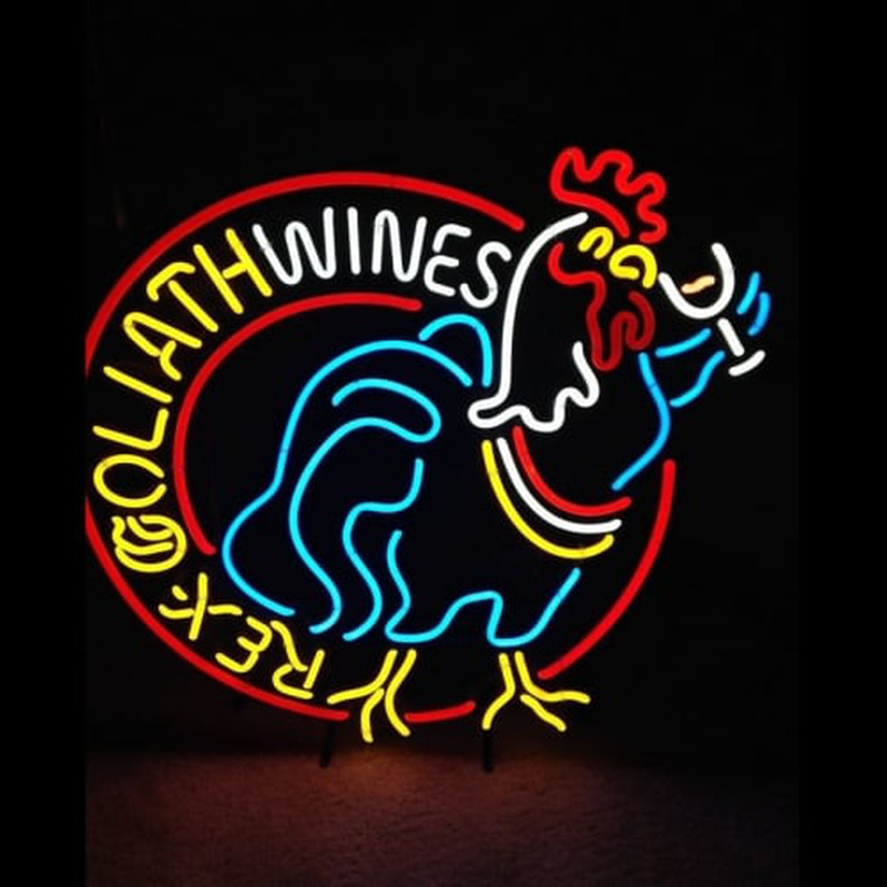 Custom Rex Goliath Wines Neon Sign USA