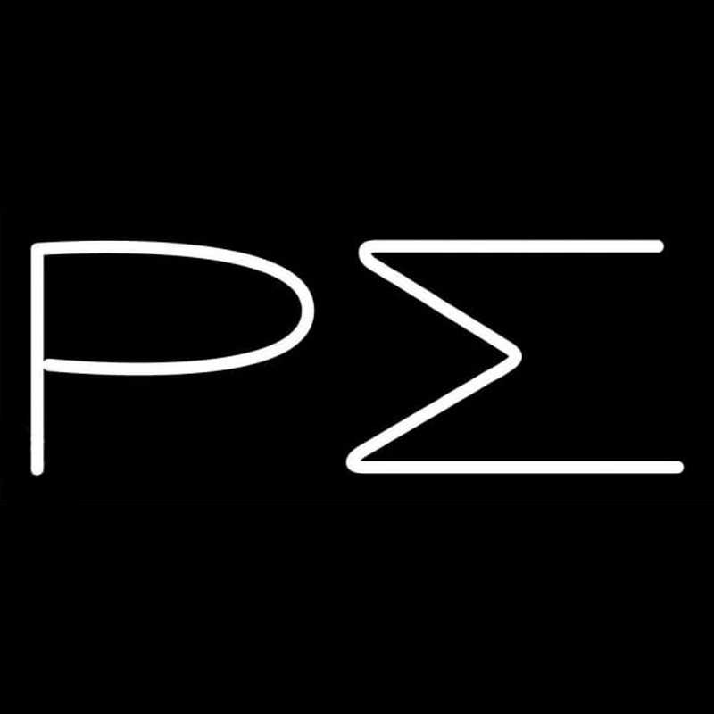 Custom Rho Sigma Neon Sign USA